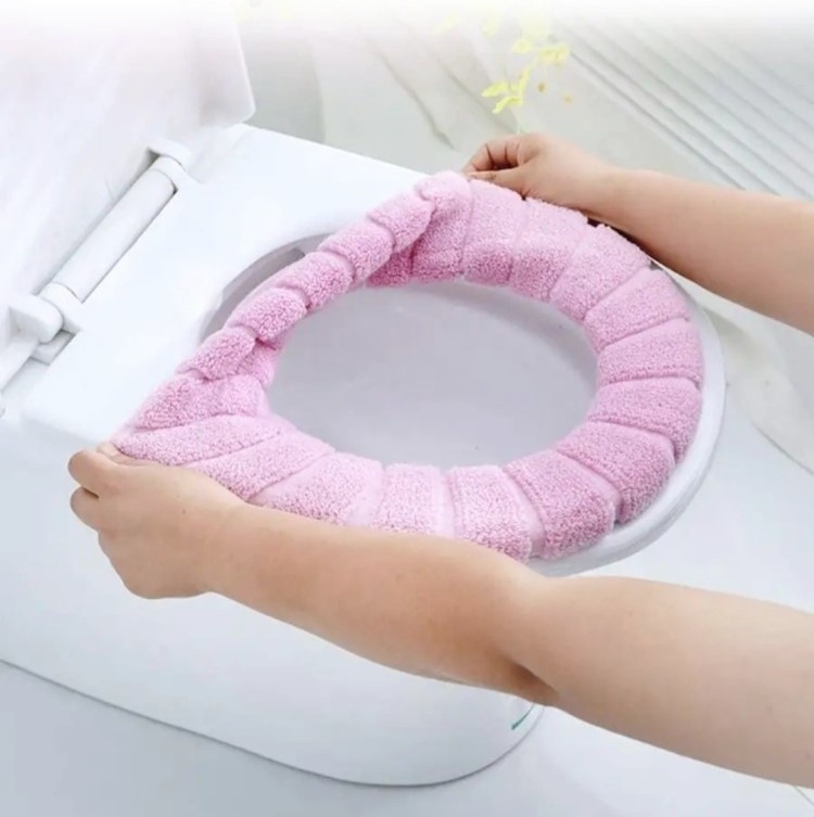 Чехол на сиденье для унитаза ED331 40.5x38 см