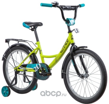 Велосипед Novatrack 203VECTOR.GN22 2023 12 дюймов зеленый