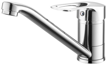 Смеситель для кухни Dionis R1455-B, нержавеющая сталь, цвет хром