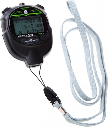Mad Wave Stopwatch 500 M1410 01 0 01W черный
