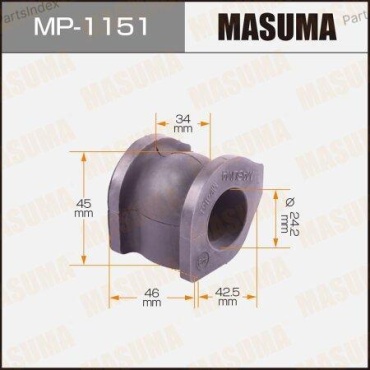 MASUMA Втулка Стабилизатора MP1151
