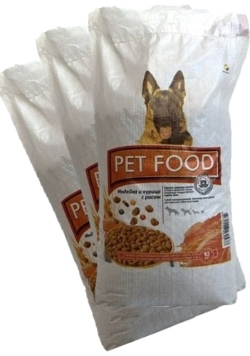 Pet Food Индейка и курица с рисом для взрослых всех пород 10 кг 3 шт