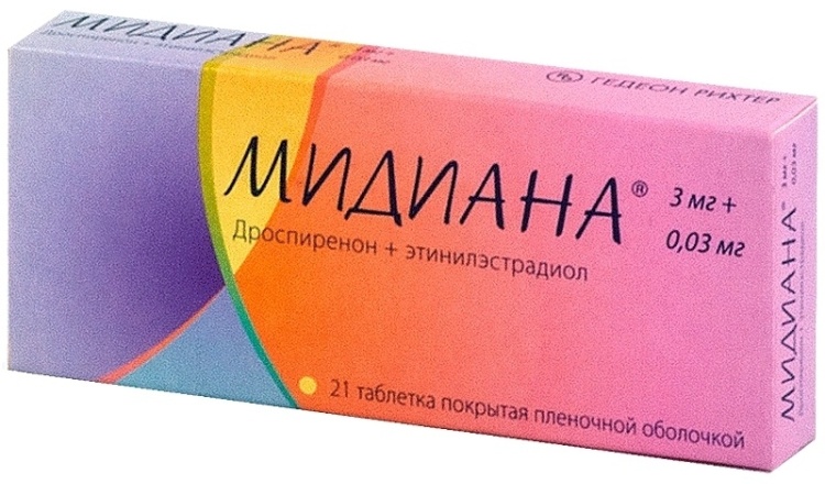 МИДИАНА N21 таб п.п.о.