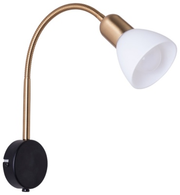 Бра настенный Arte Lamp Е14, черный