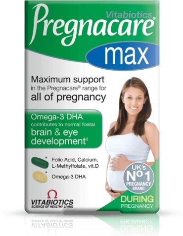 Vitabiotics минерально-витаминный комплекс Pregnacare Max 84 таблеток