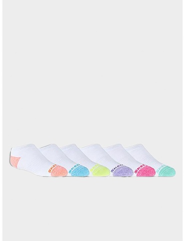 Носки Skechers S108265 WHT 6 пар белый S