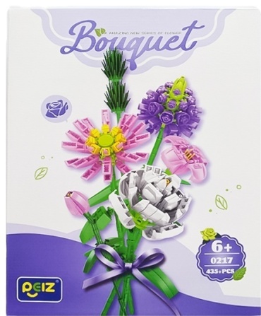 Конструктор Peizhi Bouquet 0217, деталей 435 шт