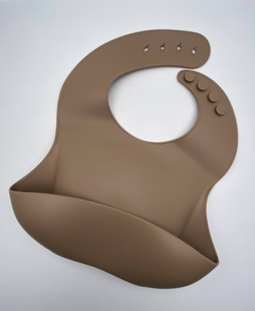 Нагрудник Melikey Silicone 2709, мин. возраст 1 месяц, 1 шт