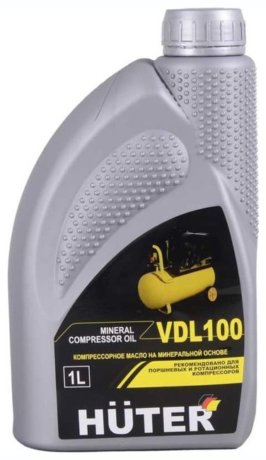 Масло Масло Huter минеральное компрессорное VDL 100 1 л