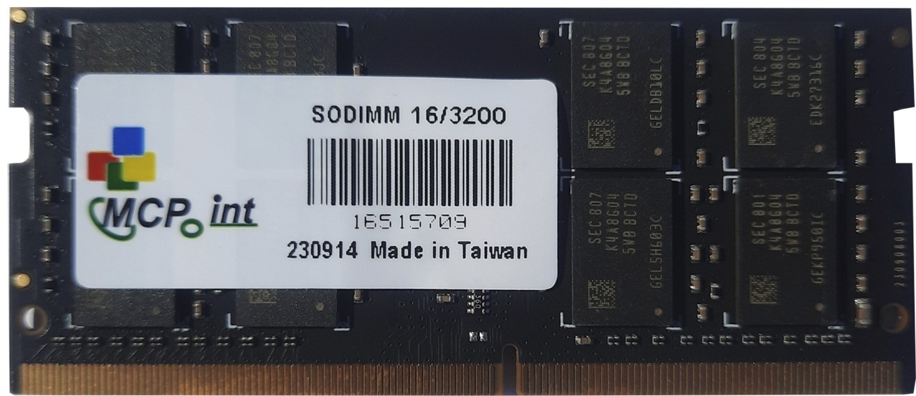 Оперативная память MCPoint SODIMMDDR416GBPC3200 16 Гб