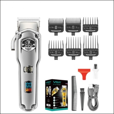 VGR Professional машинка для стрижки V-693 серый