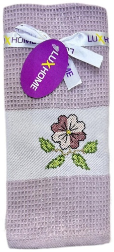 Полотенце LUX HOME 60x40 см, хлопок, 1 шт,