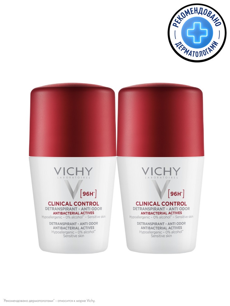 Купить Набор VICHY CLINICAL CONTROL Дезодорант-антиперспирант с защитой ...