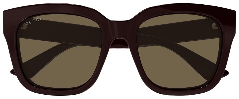 GUCCI прямоугольные однотонные