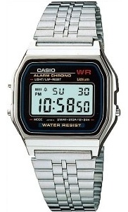Кварцевые CASIO A159-W пластик