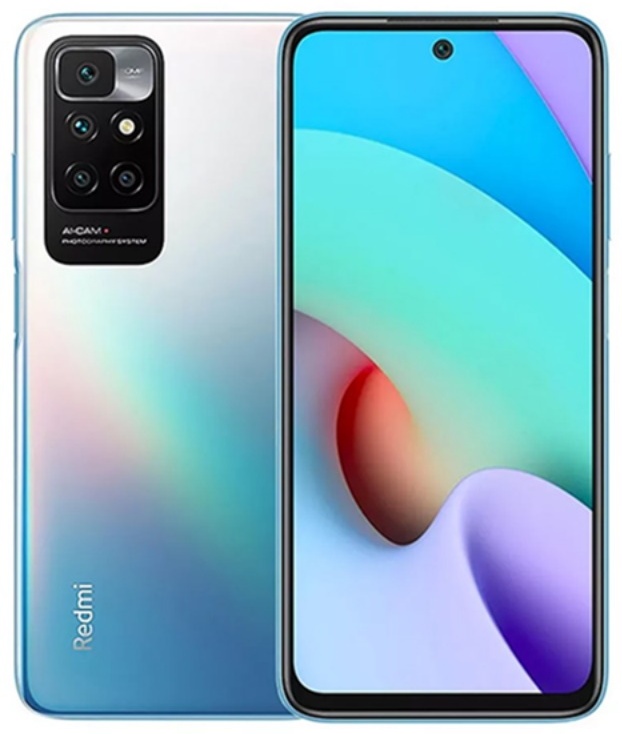 Смартфон Xiaomi Redmi 10 4 ГБ/128 ГБ голубой