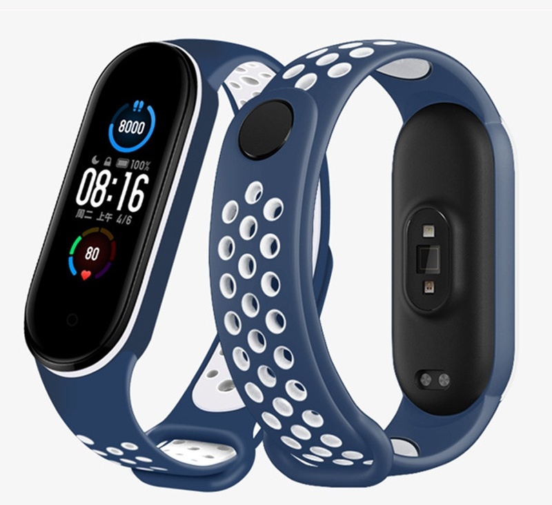 Купить Ремешок AIRIS для Xiaomi Mi Band 6 синий в кредит в Алматы ...