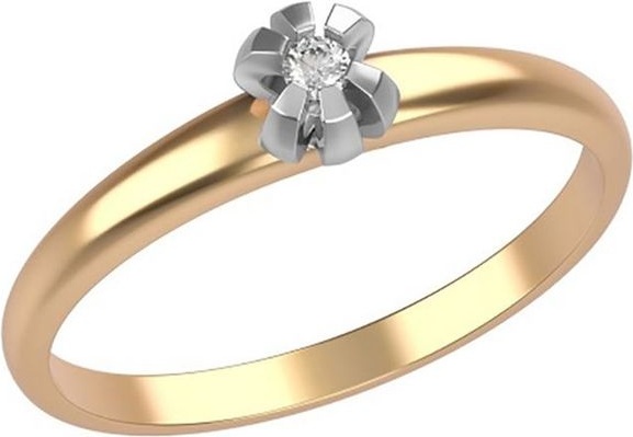Kari jewelry b2101390 размер 18 вес 1.58 г золото, бриллиант