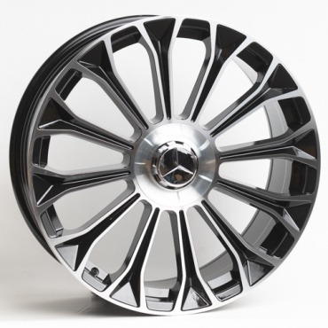 Kipardo 20001 8.5x20/5x112 D66.6 ET38 4 диска черный, серебристый