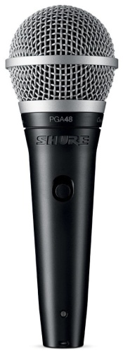 Микрофон Shure PGA48-XLR черный