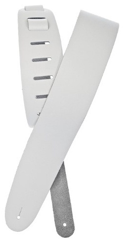 D'Addario Basic Leather White 25BL02 белый