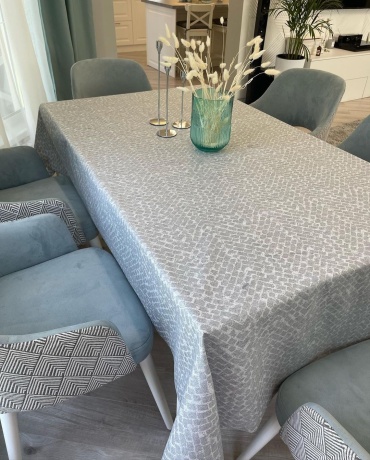 Скатерть Protec Textil 200x140 см, полиэстер, хлопок, 1 шт