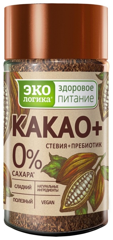Экологика какао бeз сахара 125 г