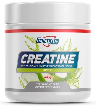 Креатин Geneticlab Nutrition Creatine Powder яблоко 300 г