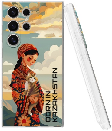 Чехол Mcover для Samsung Galaxy S24 Ultra рисунок