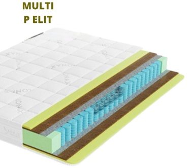 Матрас Comfort Multi P Elit, 185x205x20 см