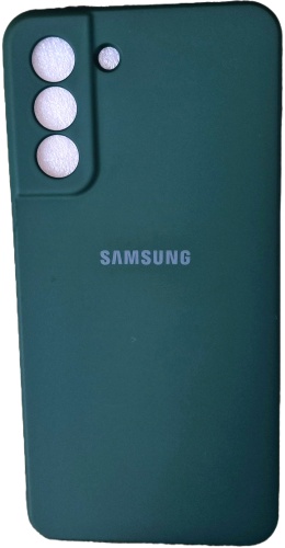 Чехол для Samsung Galaxy S21 FE темно-зеленый