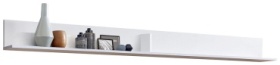 Полка Олмеко Прага Н00100934, 213х22x20 см, белый