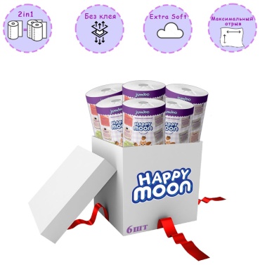 Бумажные полотенца Happy Moon 764460281057 6 шт