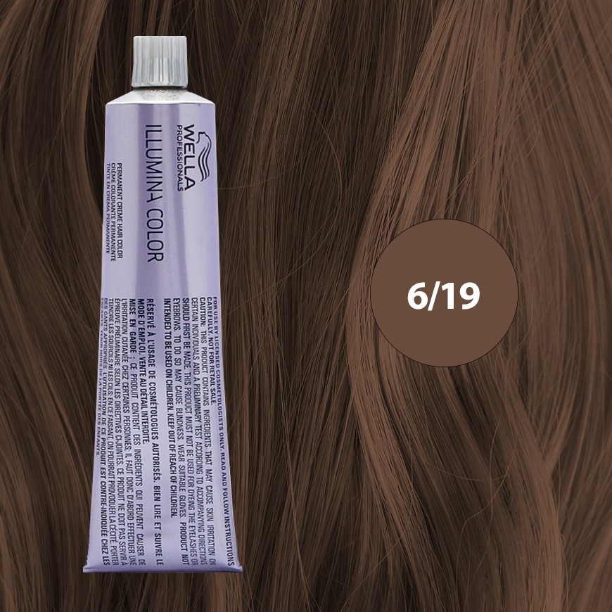 WELLA Illumina Color 6/19 крем-краска 60 мл
