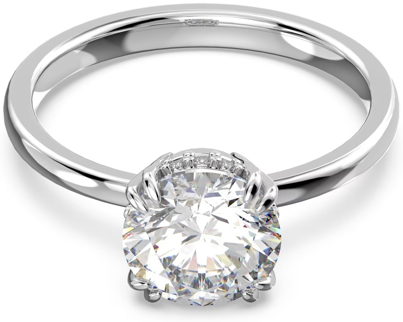 Кольцо Swarovski Global Collection размер 17.5 ювелирный сплав, кристаллы Swarovski