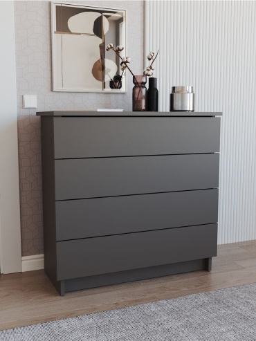 Комод Letta, 75x33x73.3 см, графит