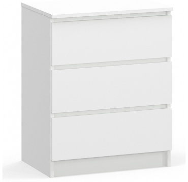 Комод Мебель Сервис CLP, 60.40x40x77 см, белый
