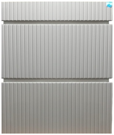 Тумба с раковиной ORBITA-4 Геометрия, 60x85x46 см, серый
