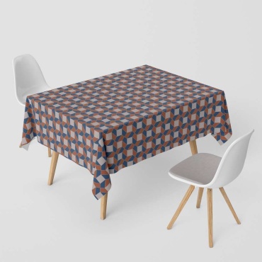 Скатерть Shabu 160x140 см, полиэстер, милано, 1 шт