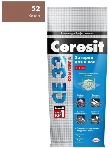 Ceresit Comfort CE 33 52 какао 2 кг