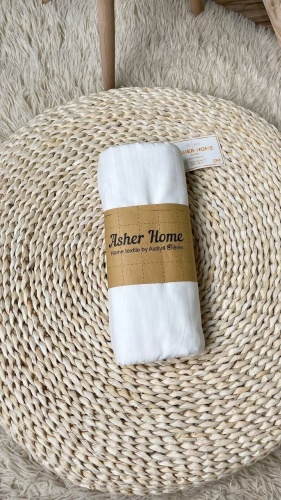 Простыня Asher Home Lines 240x240, страйп-сатин