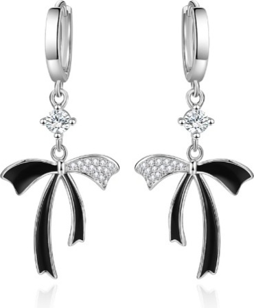 Серьги KOREAN SILVER бижутерный сплав, цирконий