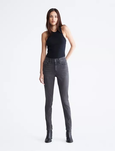 Джинсы зауженные Calvin Klein графит