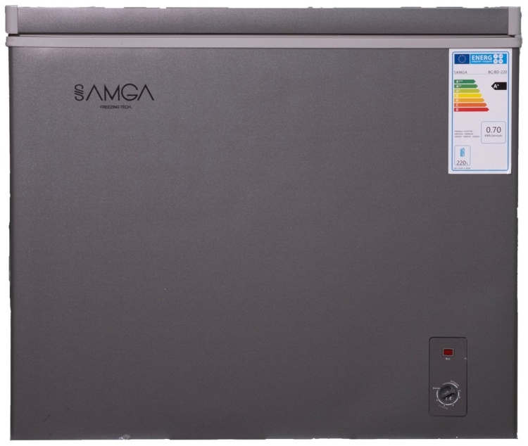 Морозильник SAMGA BC/BD 220 л серый SAMGA купить в Казахстане