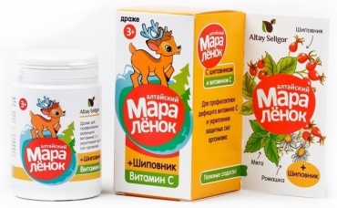 Altay Seligor Алтайский Мараленок шиповник и витамин С жидкость 70