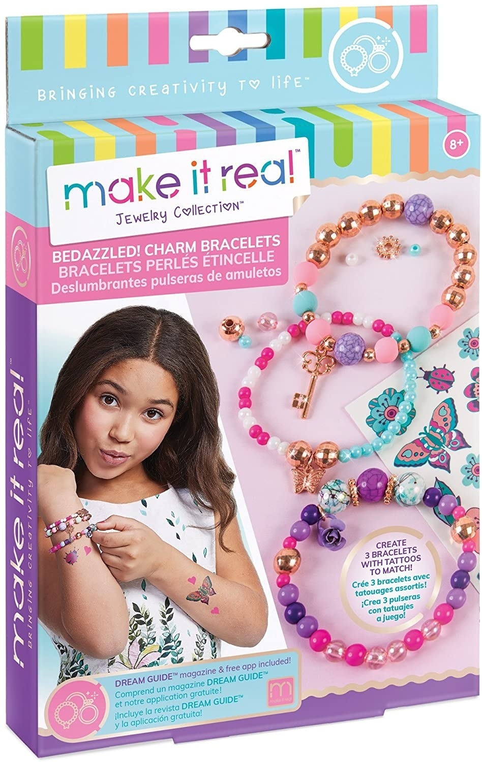 Купить Набор Make It Real Bedazzled. Charm Bracelets Blooming ...