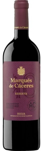 Вино Marques de Caceres Reserva Rioja сухое красное 14% 0.75 л