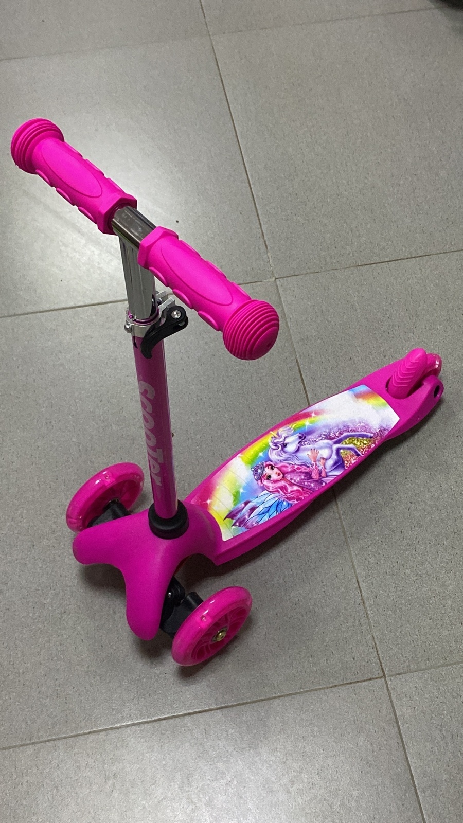Самокат SCOOTER RS-3 розовый