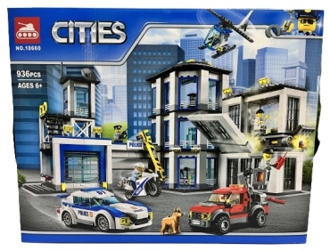Конструктор Cities Полиция No.10660, деталей 936 шт