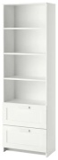 Стеллаж напольный IKEA Бримнэс, 60x35x190 см, белый